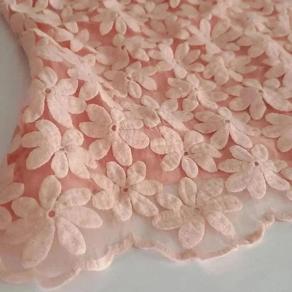 J Crew- Flower Crochet Front Tank Top - Picture 5 of 6